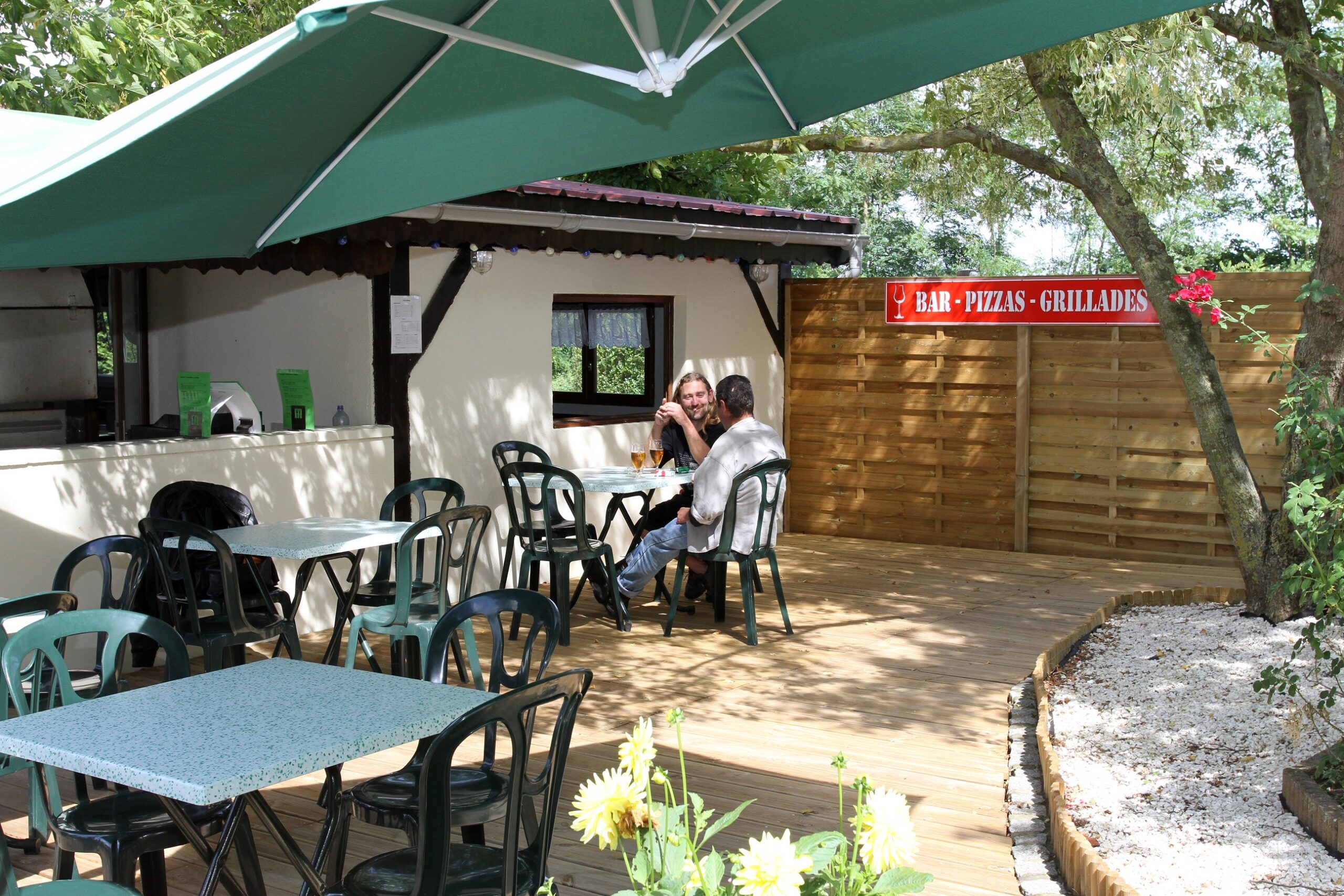 terrasse du bar / snack